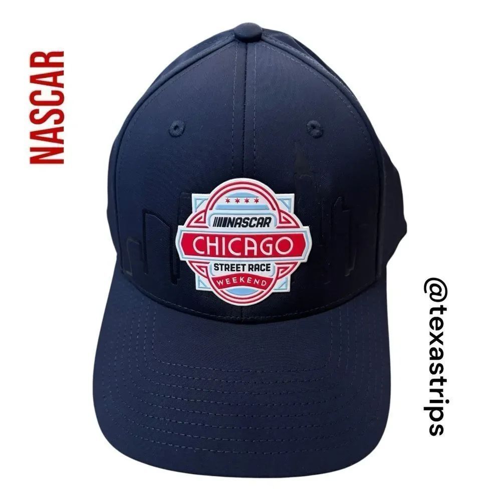 New Nascar Chicago Street Race Weekend Limited Edition Navy Hat OS